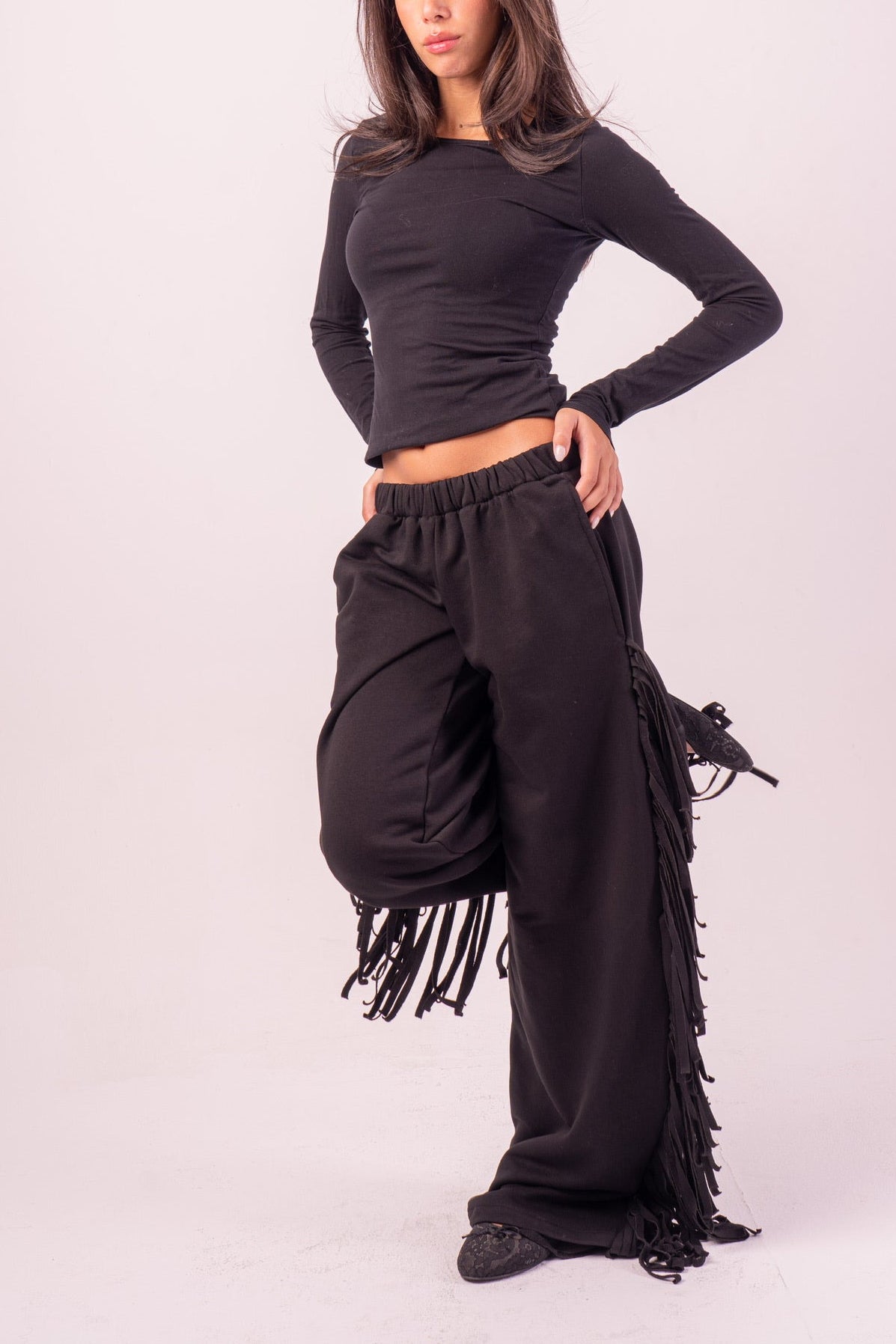 Fringes Sweatpants