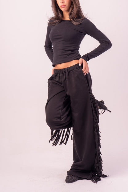 Fringes Sweatpants