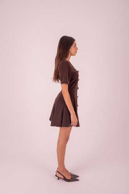 Mocha Muse Dress