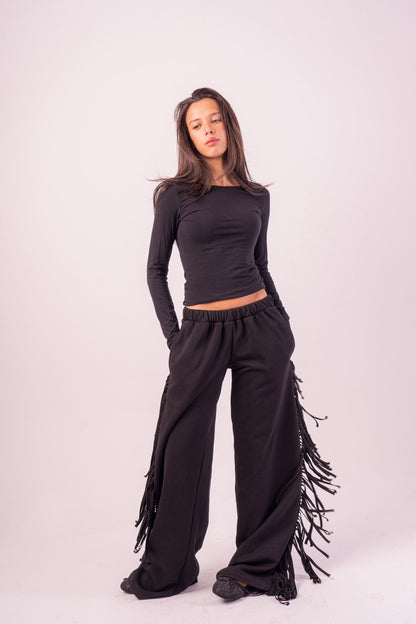 Fringes Sweatpants