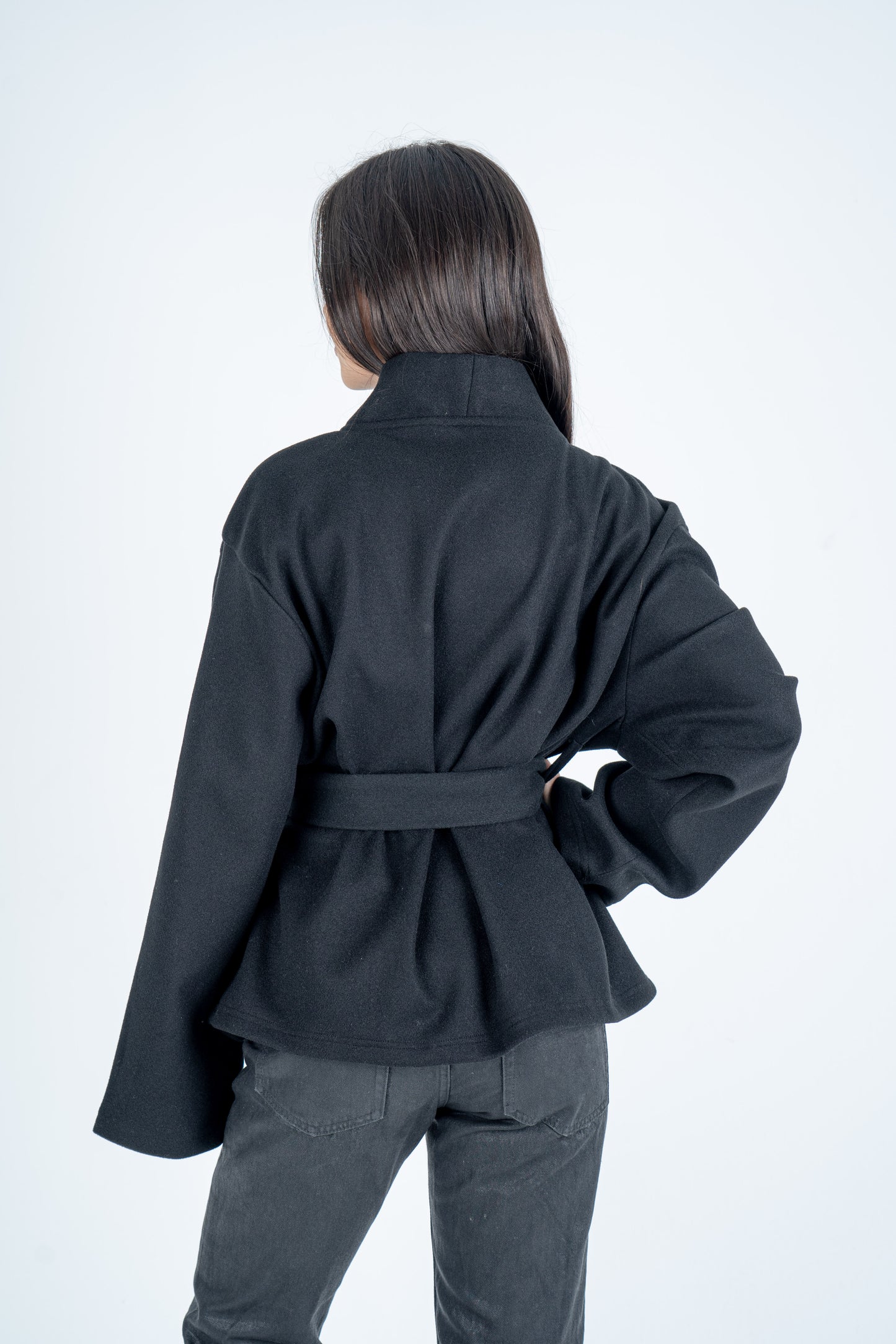 Black Belted Jacket