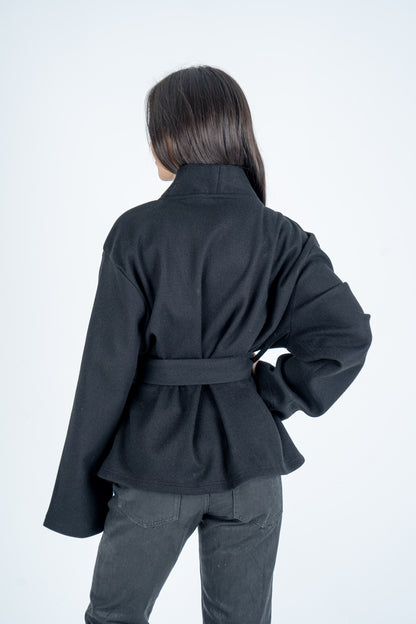 Black Belted Jacket