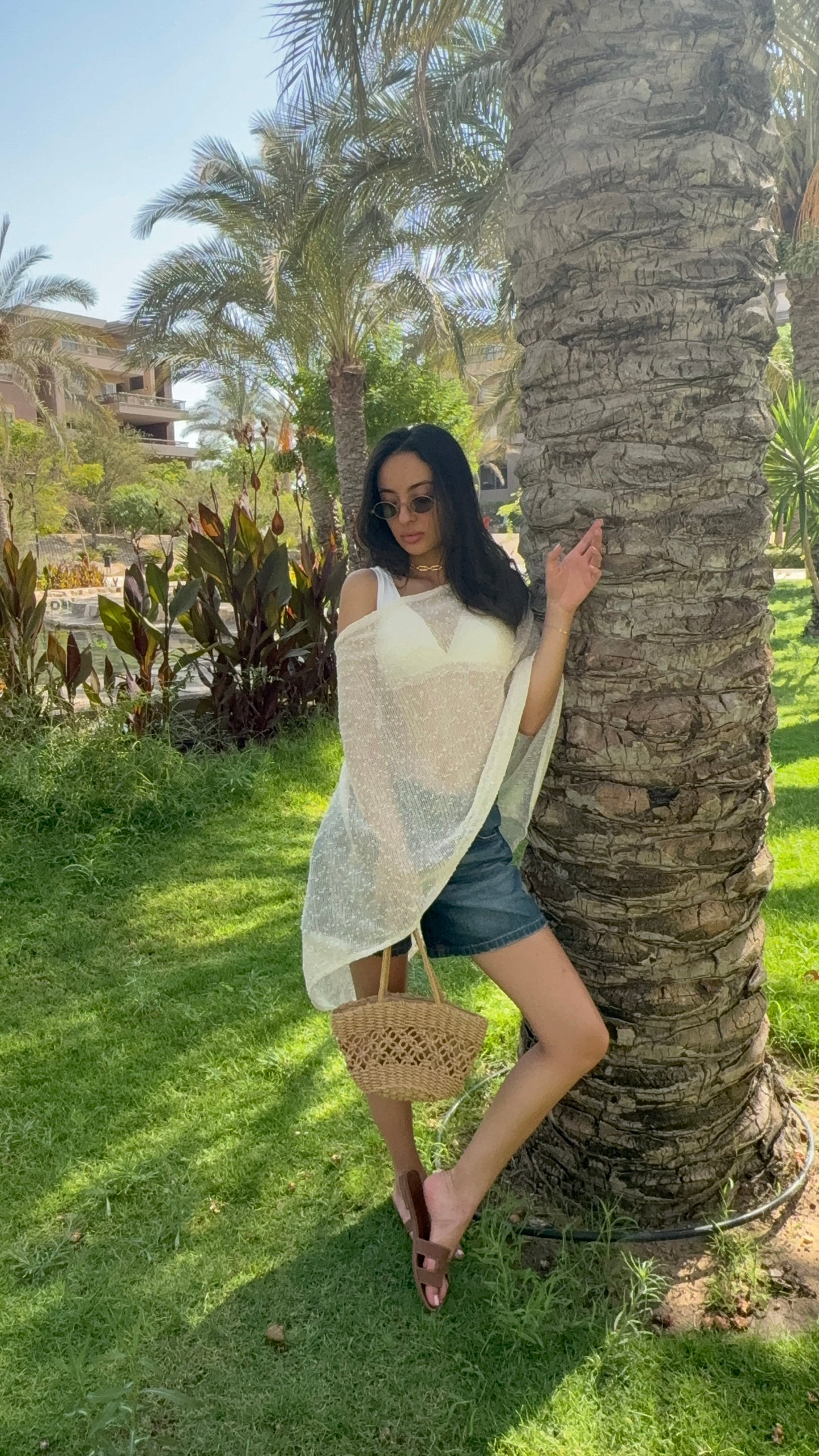 Knitted Poncho