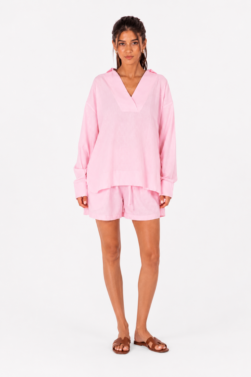 Blush Linen Set