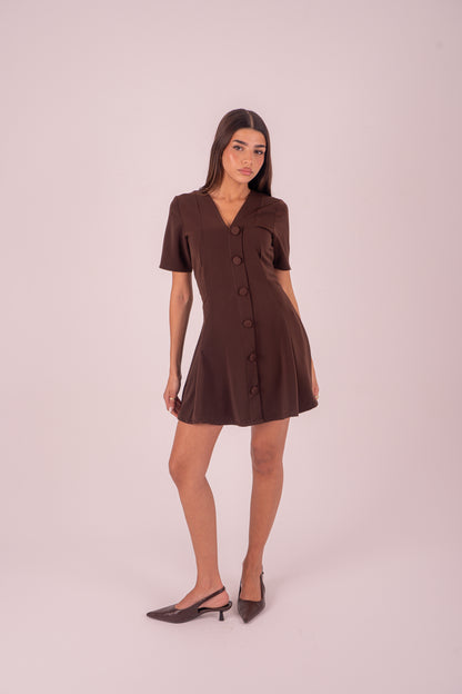 Mocha Muse Dress