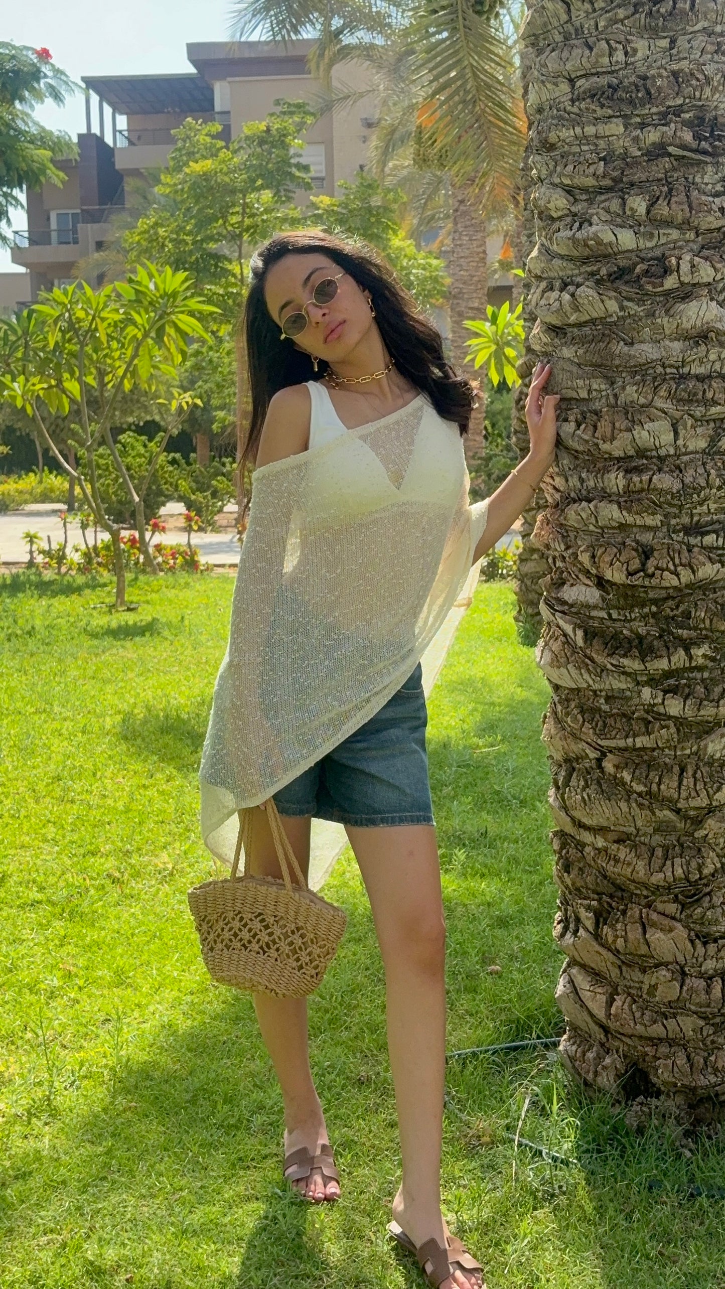 Knitted Poncho