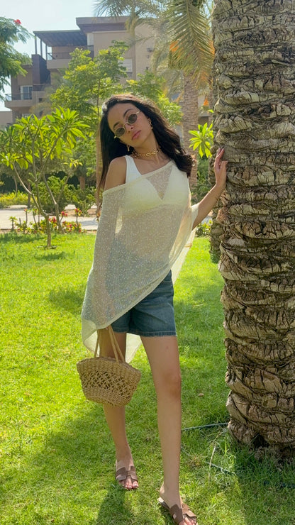 Knitted Poncho