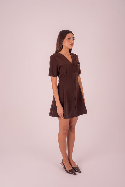 Mocha Muse Dress