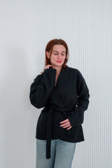 Black Belted Jacket