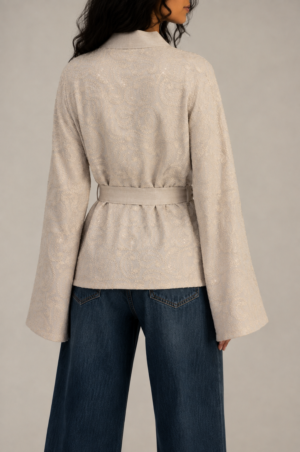 Alma Paisley Cardigan