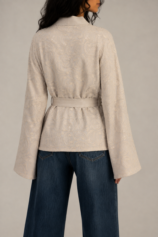 Alma Paisley Cardigan