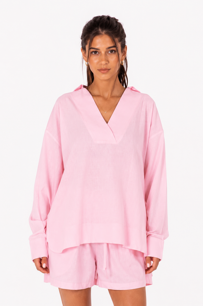 Blush Linen Set