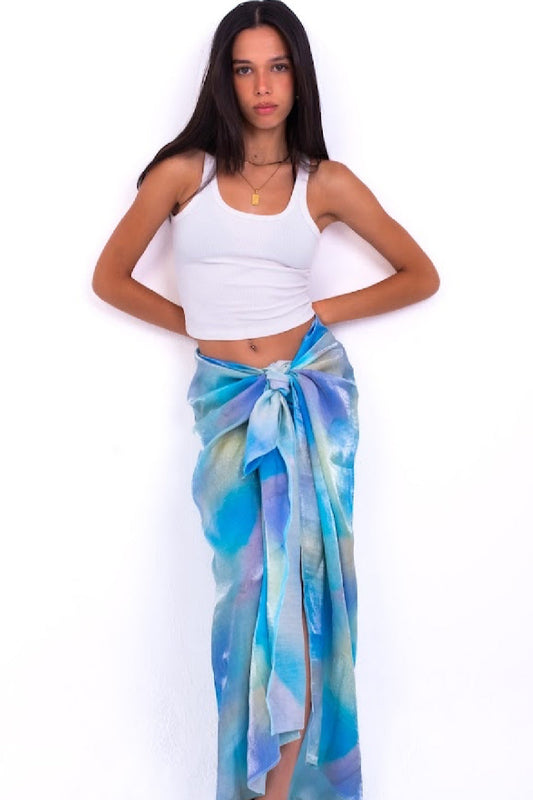 galaxy blue wrap