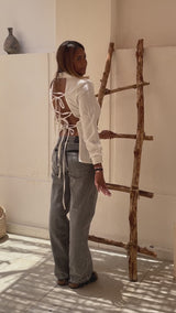 Backless Shirt